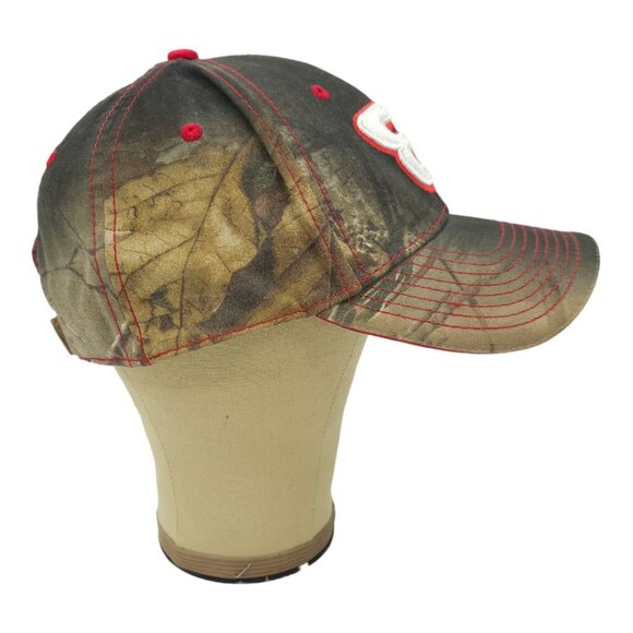 Chase Authentics Team Realtree Dale Jr 8 NASCAR Camo Strapback Cap Hat Trucker - Picture 10 of 13